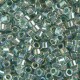 Miyuki delica Beads 11/0 - Sea foam lined crystal ab DB-84